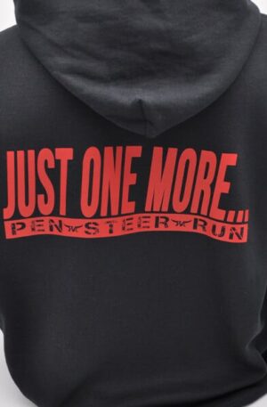 Just One More Pen Steer Run hoodies